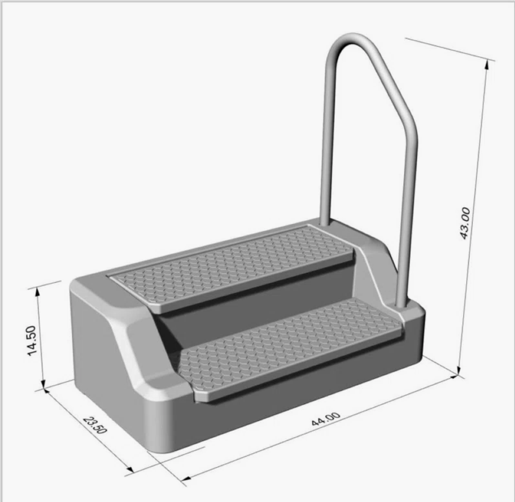 Jacuzzi Safe-N-Store Step