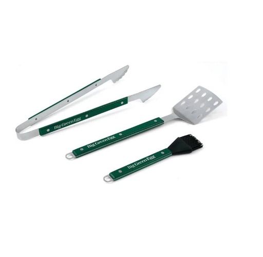 [117212] Big Green Egg BBQ Tool Set - Heritage Collection (Disc)