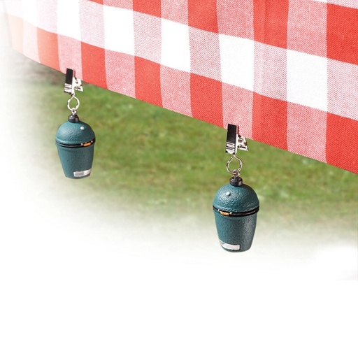 [002310] Big Green Egg Tablecloth Weights - Heritage Collection