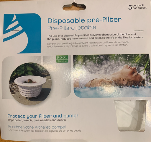 [PA-Skim Socks] Pro Aqua Filter Savers 5 Pack Socks