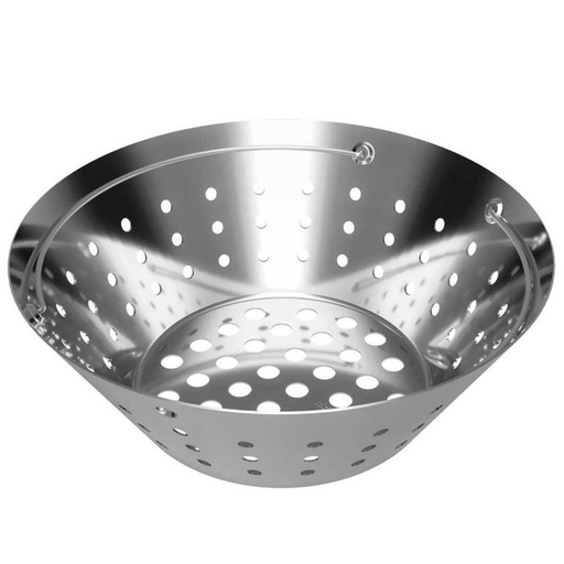 [122667] Big Green Egg - Stainless Steel Fire Bowl - M